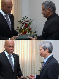 Haiti - Diplomacy : Two new Ambassadors accredited in Haiti