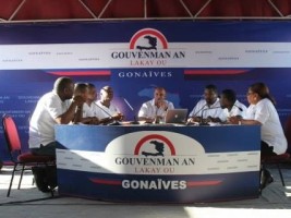 Haiti - Politic : «Gouvènman an lakay ou» in Gonaïves