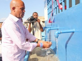 Haiti - Politic : Access to drinking water in Grande Saline