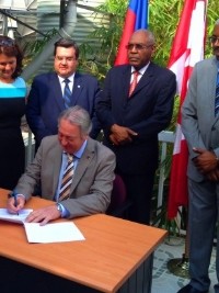 Haiti - Politic : Mayor of Montreal ended his Mission