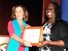 Haiti - Social : Colette Lespinasse «Woman of Courage Haiti 2014»