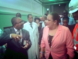 Haiti - Health : End of Phase I of the reconstruction of HUEH