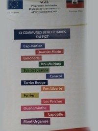 Haïti - Reconstruction : L’UE accorde près de 2 millions de dollars de subvention à 13 communes