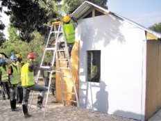 Haïti - Humanitaire : Abris transitoires rapport au 14-09-2010