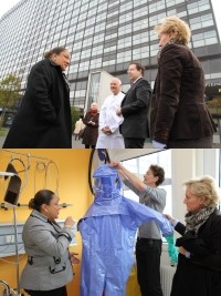 Haiti - Health : Sophia Martelly visited German hospitals