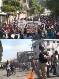 Haiti - Politic : Thousands of protesters again in the streets
