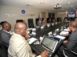 Haiti - Politic : 1st Government Council for Evans Paul