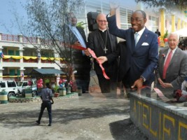 Haiti - Training : Inauguration of the mechanical workshop at ENAM