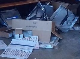 Haïti - FLASH : Saccage de bureaux, plusieurs Centres de vote fermés, la tension monte