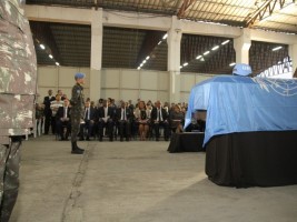 Haiti - Politic : Ultimate tribute of Government for General José Luiz Jaborandy