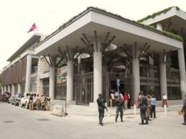 Haiti - Reconstruction : Inauguration of Convention and Documentation Centre of the BRH