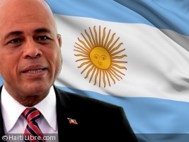 Haiti - FLASH : Martelly en route for Buenos Aires