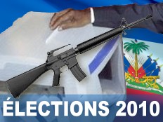 Haiti - Elections : Weapons in circulation, Minustah is playing with words...