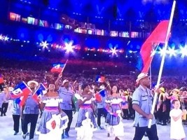 Haiti - Sports : Our athletes paraded proudly to RIO 2016