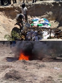 Haiti - Security : PNH destroys several tons of narcotics