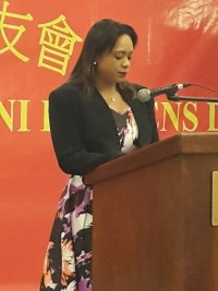 Haiti - Politics: Minister Auguste at the Assembly of Former Fellows of Taiwan