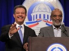 Haïti - Politique : Visite surprise de René Préval en République Dominicaine