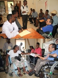 Haiti - Politics : Gérald Oriol Jr. on tour in the department of Center and Artibonite