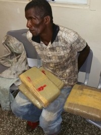Haiti - DR : Haitian drug carrier arrested at the border