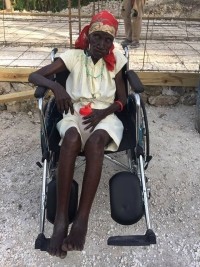 Haiti - Petit-Goâve : Happy Feast Mrs. Jamba, a mother of «125 years old»