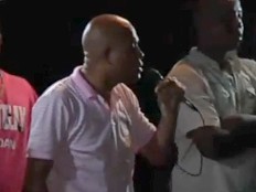 Haiti - Elections : Michel Martelly in Leogane