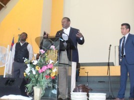 Haiti - Politic : The Ambassador of Haiti in Mexico alongside the Haitians of Tijuana
