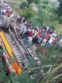 Haiti - FLASH : Serious accident on the road Port-de-Paix / Gonaïves 15 wounded, 3 dead