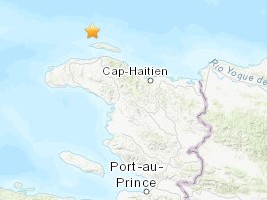 Haiti - FLASH : 4.2 Earthquake North of Turtle Island