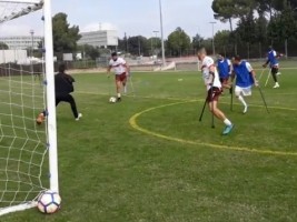 Haiti - Handifoot World Cup : Victory of Haiti [2-0] against Spain