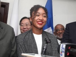 Haiti - Tennis : The Haitian-Japanese Star Naomi Osaka visiting Haiti
