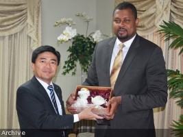Haïti - Politique : Gary Bodeau parle d’investissements et d’électricité avec l’Ambassadeur de Taïwan