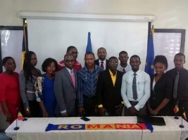 Haiti - Romania : Haiti's participation in a high level training in International Human Resources