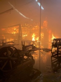 Haiti - FLASH : Tannery «Hawtan hides S.A.» reduced to ashes, millions of dollars of losses...