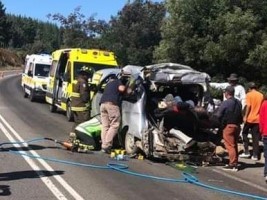 Haiti - Chile : 5 Haitian farm workers killed in a car accident