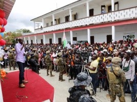 Haïti - Politique : Le Président Moïse en visite à la Vallée-de-Jacmel
