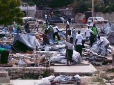 Haiti - Social : Martelly has nothing to do with the destructions of camps in Delmas