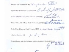 Haiti - Politic : Some organizations demand that light be shed