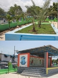 Haïti - Politique : Inauguration de la place publique de Bon-Repos