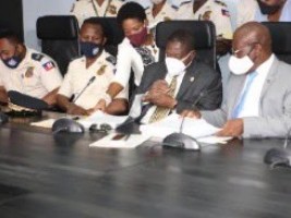 Haïti - Santé : Signature d’un protocole de soins à l'intention des agents de la PNH 