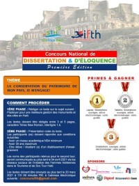Haïti - AVIS : Concours national de dissertation et d’éloquence, inscriptions ouvertes