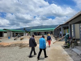 Haiti - Education : Site tour of the Minister Cadet in Nippes