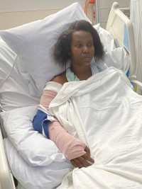 Haïti - FLASH : Nouveau Message de Martine Moïse (première photo)