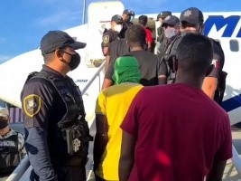 Haiti - Migration : Mexico repatriates 129 Haitians