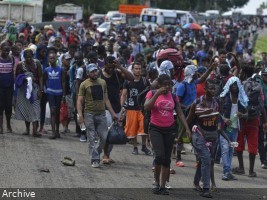 Haiti - Migration : The Mexican Government is trying to cope with the massive influx of Haitians