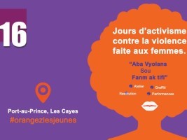 Haiti - 16 Days of Activism : «Aba vyolans sou fanm ak tifi» (Program)