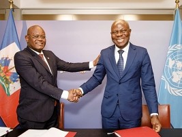 Haïti - Nord-Est : Accord de financement, 26,6 millions de dollars pour une pêche et une agriculture durable