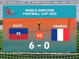 Haiti - Turkey World Cup : Our amputated Grenadiers humiliated France [6-0] (Video)