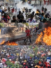 Haiti - foreign intervention : Demonstrations, looting, violence and vandalism