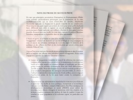 Haiti - Crisis : The private sector proposes new business rules and 4 concrete measures