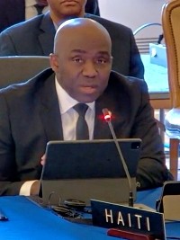 Haiti - Diplomacy : The Ambassador of Haiti reiterates to the OAS his request for the intervention of a foreign force